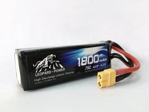 Leopard Power lipo battery 1800 75C 4S